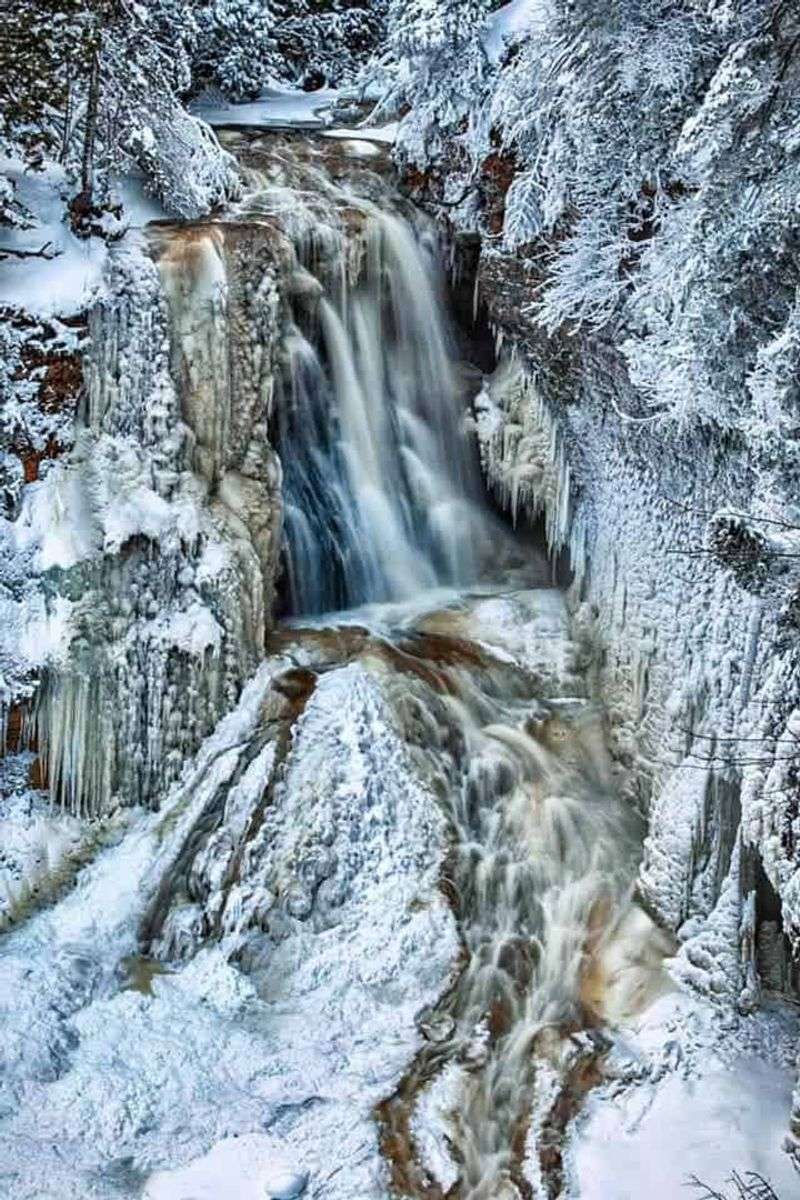 The Frozen Waterfalls