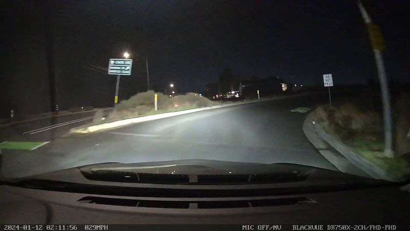 Speeding Without Headlights in Bakersfield