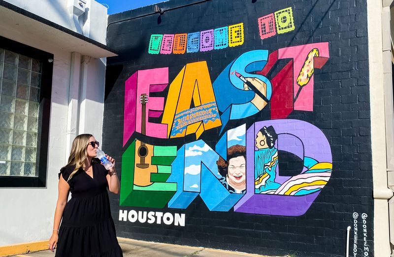 Houston Graffiti Building and East End Murals