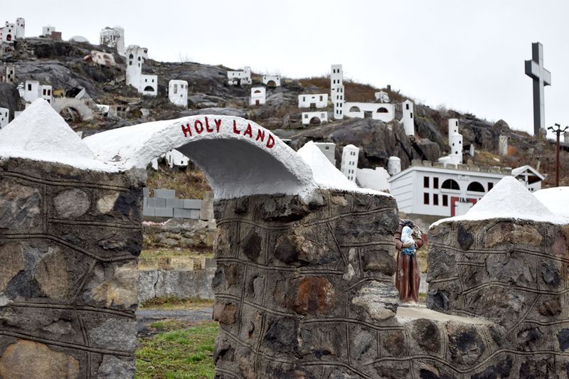 Bethlehem Village and Its Crumbling Buildings