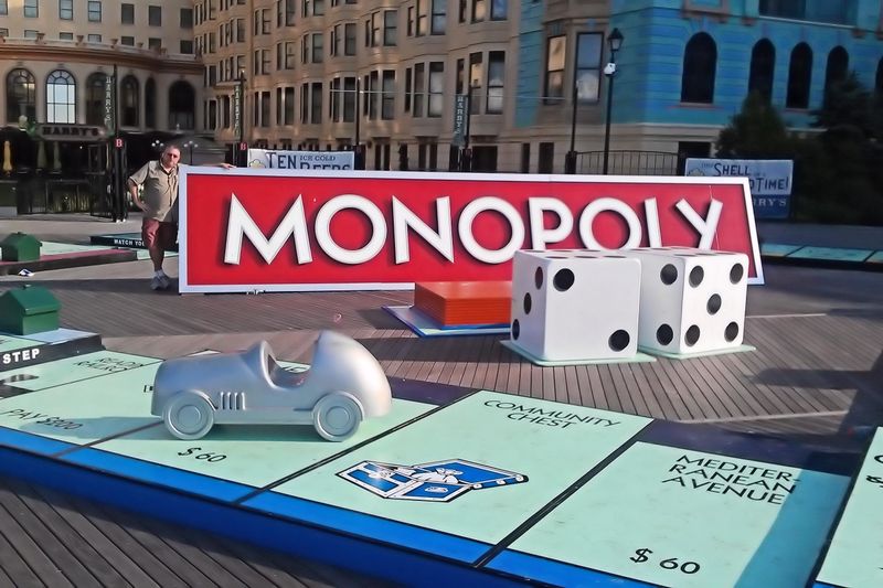 Atlantic City Monopoly Street Signs