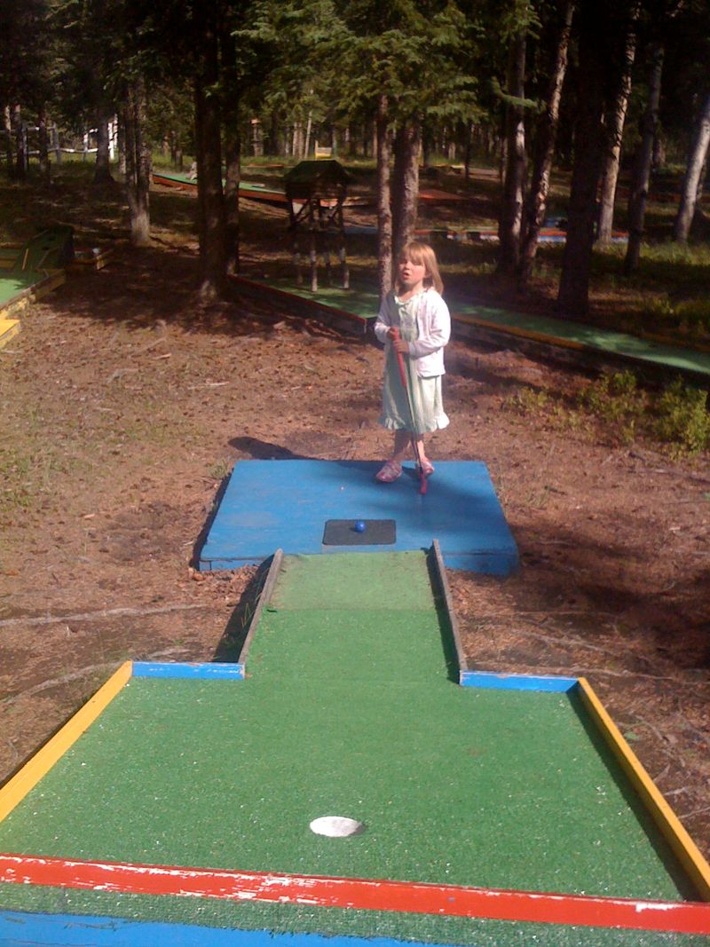 Mini-Golf Among Artifacts