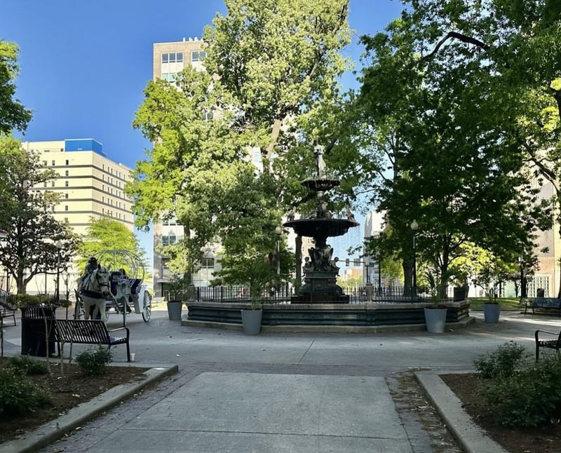 The Fake Fountain Park