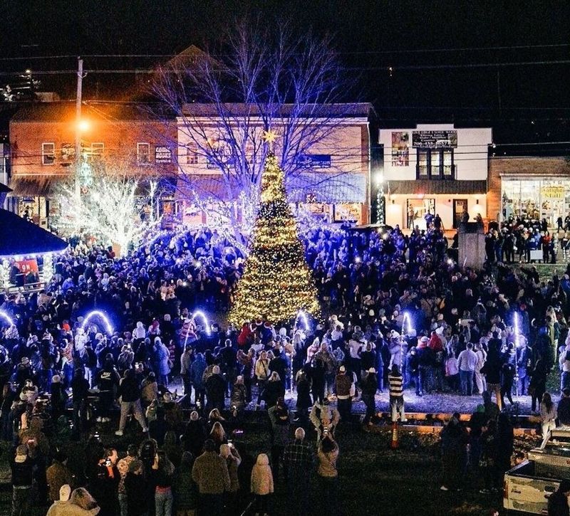 The North Georgia Town That Glows in Winter
