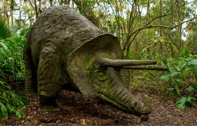 Bongoland's Concrete Dinosaurs - Accidental Art Garden