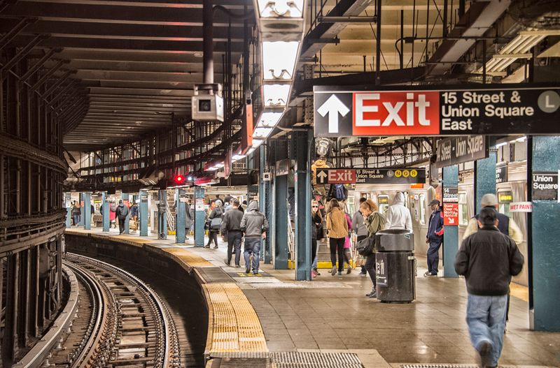 Subway Tracks at 14 St–Union Sq