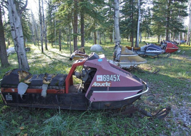 Old Alaska Highway Relics