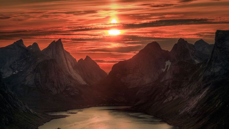 The Angle of the Sun is Low, Even at