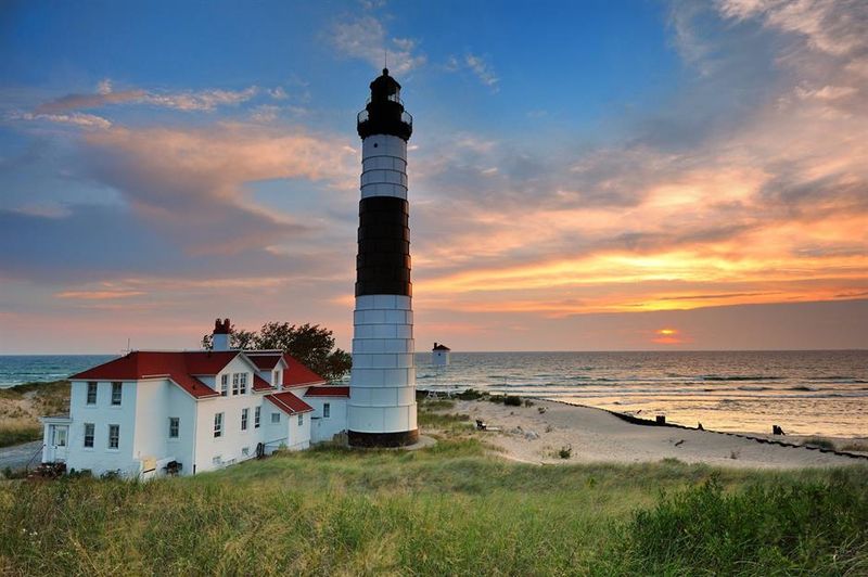 Architectural Marvel in the Mist