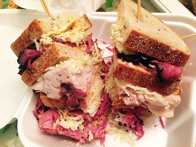 Homemade, Stacked-Thick Sandwiches