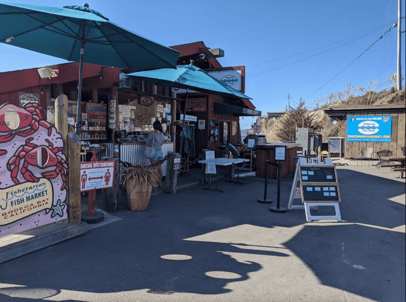 Fishetarian Fish Market, Bodega Bay