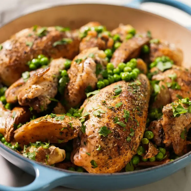 Chicken Vesuvio