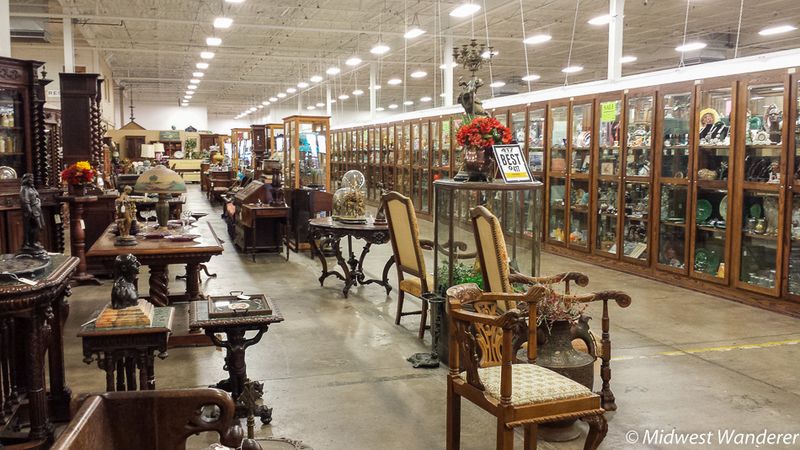 Massive Antique Malls and Pavilions