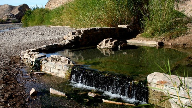 Langford Hot Springs - Big Bend National Park
