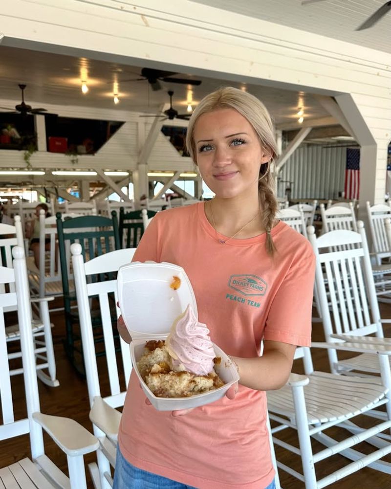 Dickey Farms' Porch-Perfect Cobbler Experience