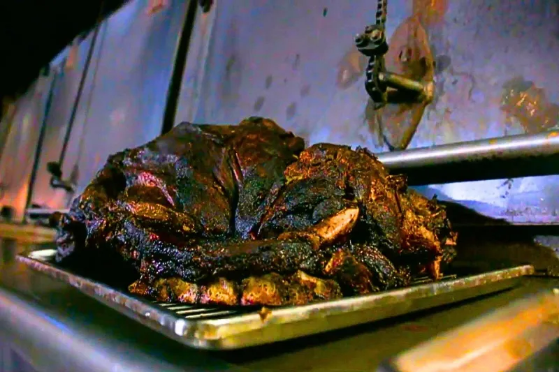 Mutton defines the menu