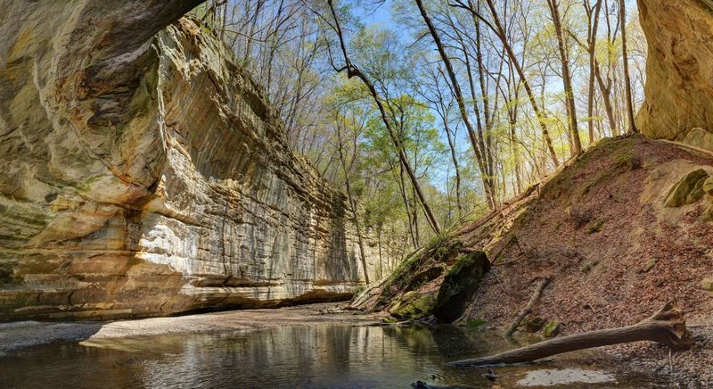 Water and stone meet in the most peaceful way