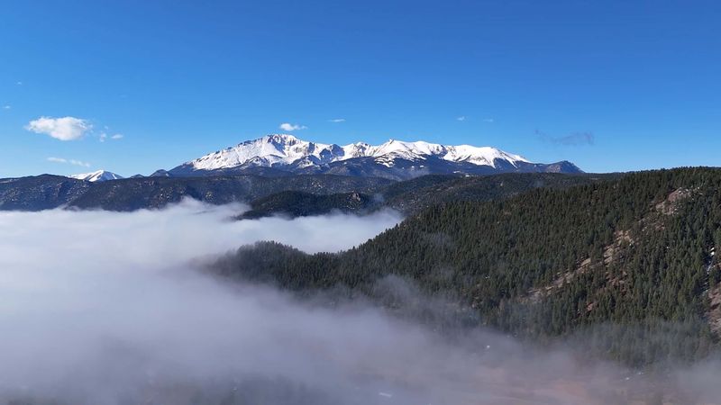 Fog rolls fast through the valleys