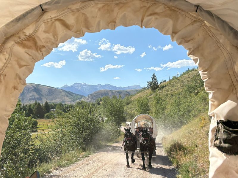 Authentic Covered Wagon Ride