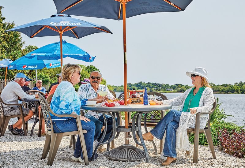 A classic shack with bayfront charm