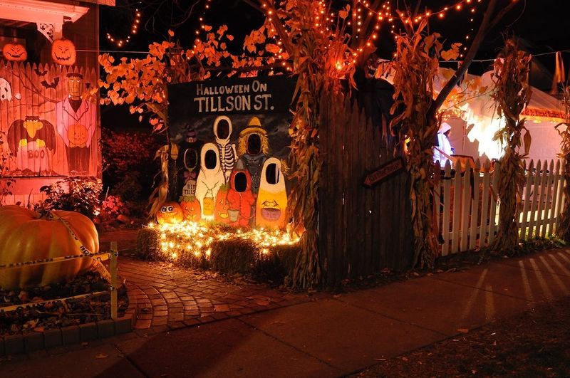 A Michigan Street That Lives for October