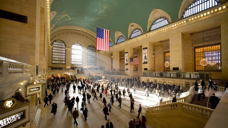 Grand Central Clock From the Balcony Edge
