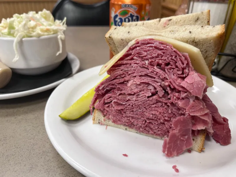 Slyman's Corned Beef Sandwich