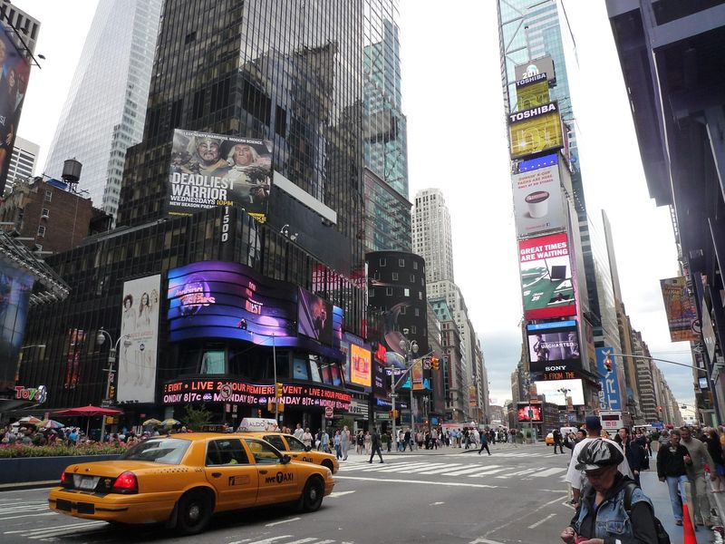 Times Square Billboard Catwalks
