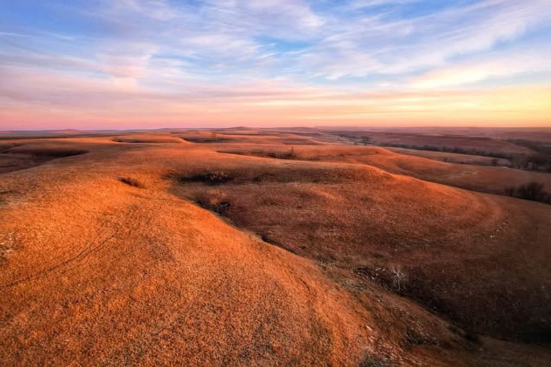 “The wind spoke to me across the Flint Hills”