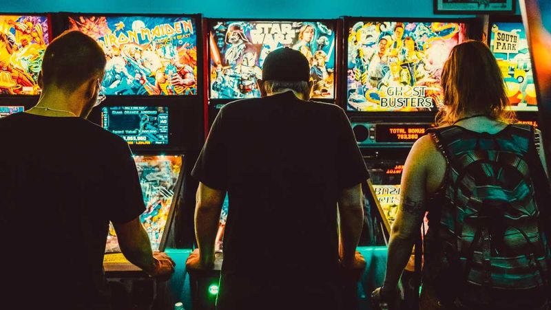 You cannot play pinball if you’re under 18