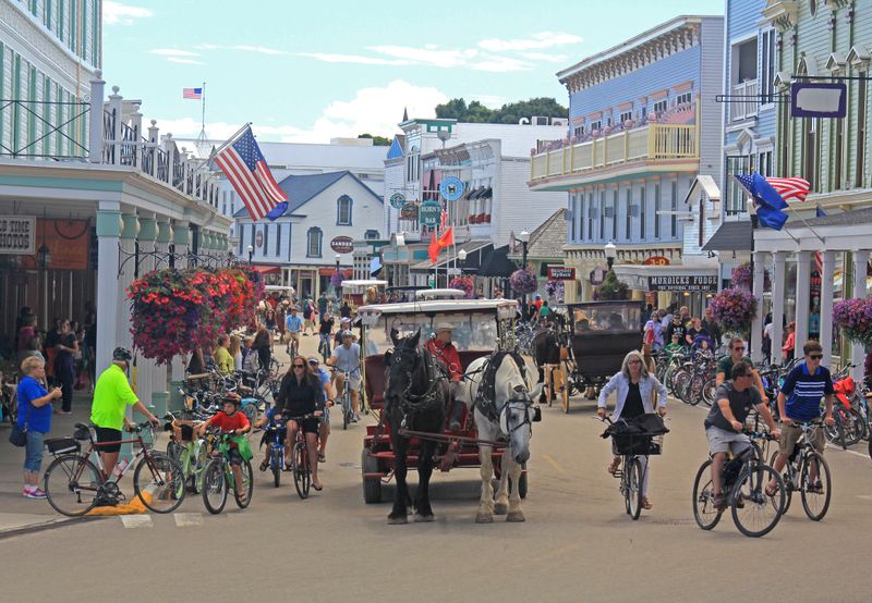 Mackinac Island: Where Cars Are Banned But Tourists Aren't
