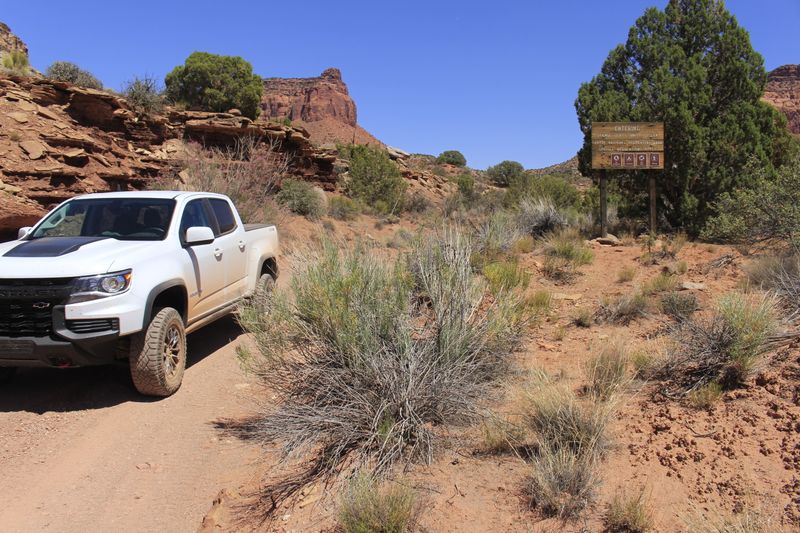 Driving or parking off designated roads
