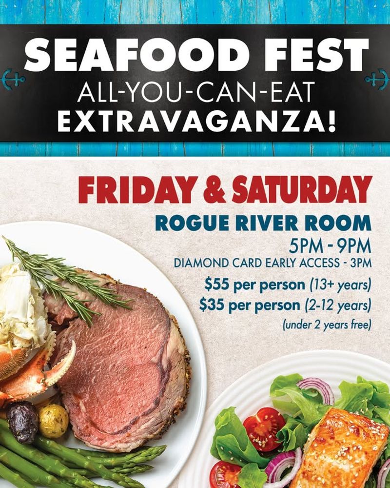 Seafood At The Buffet Table