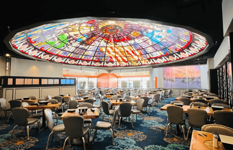 Epic Nautical Atmosphere with Stunning Stained Glass