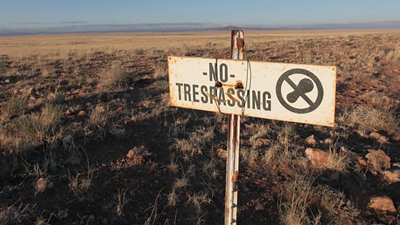 Trespassing on Private Property for Better Angles