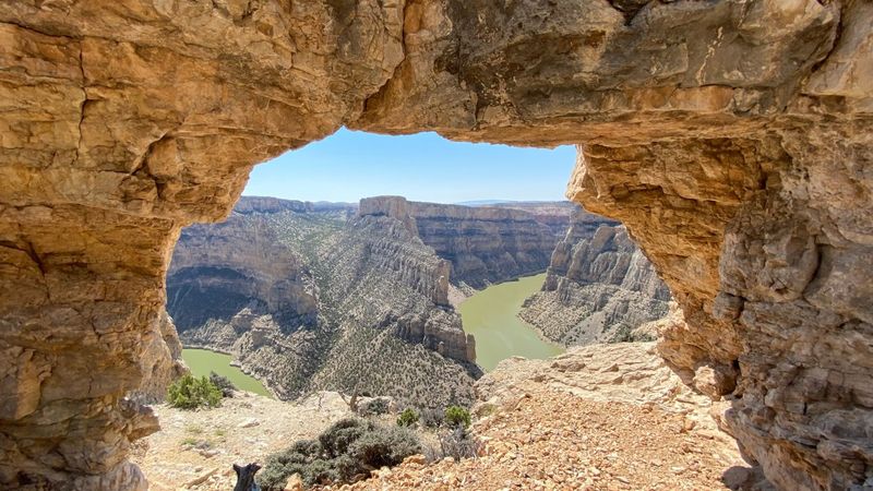 Bighorn Canyon NRA: Horseshoe Bend Marina Parking, near Lovell