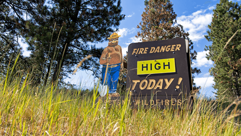 Using a Prohibited Fire Source