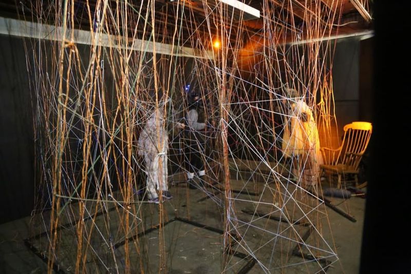 Vampires Versus Werewolves in a Gothic Mansion