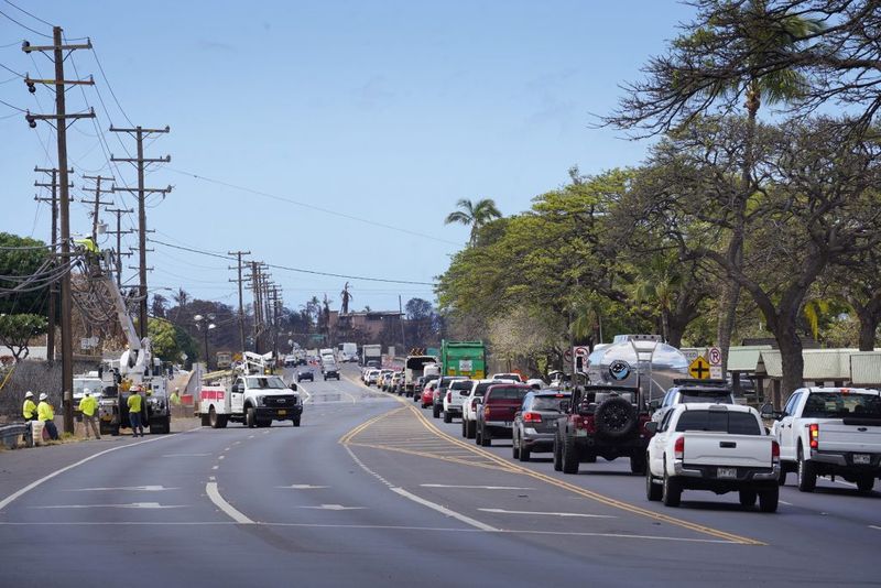 Traffic and noise disrupt local life