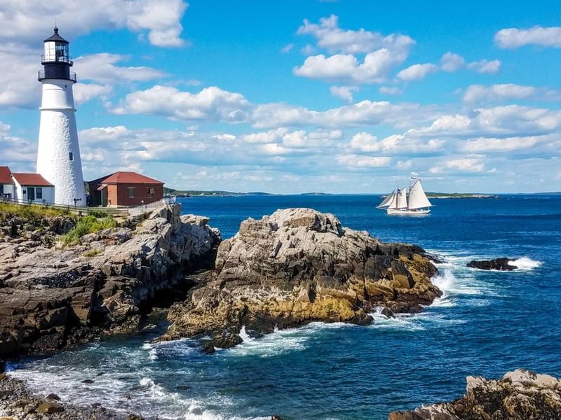 Only Visiting Bar Harbor and Portland