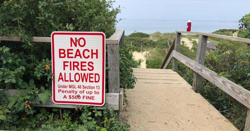 Beach Bonfire Restrictions Along Lake Michigan