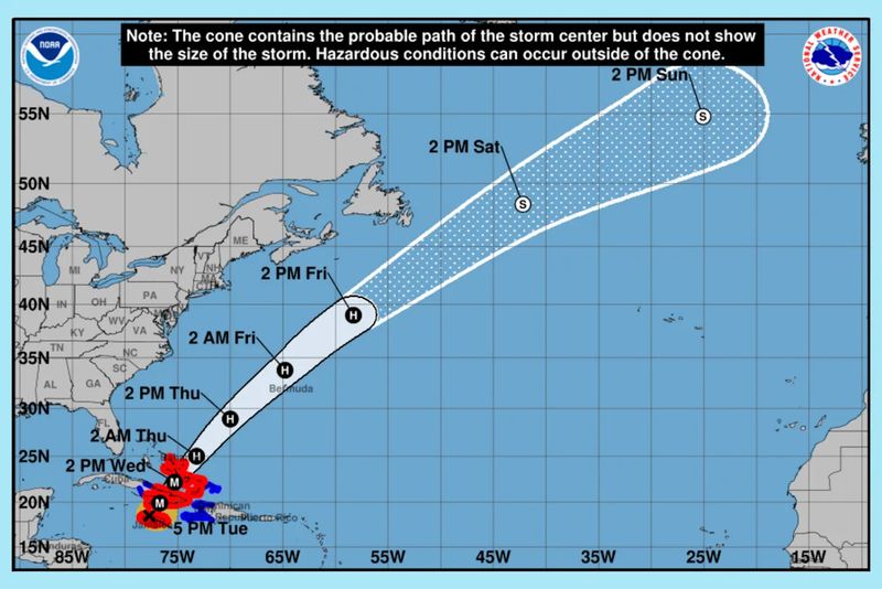 Where Hurricane Melissa Is Now