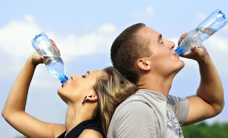 Never skip bottled water
