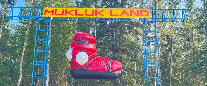 The Giant Mukluk Entrance