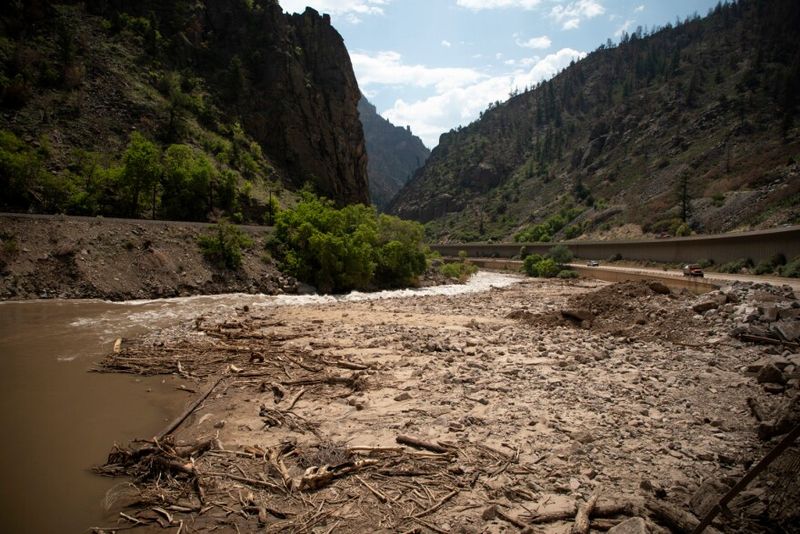 Erosion At Popular Access Points