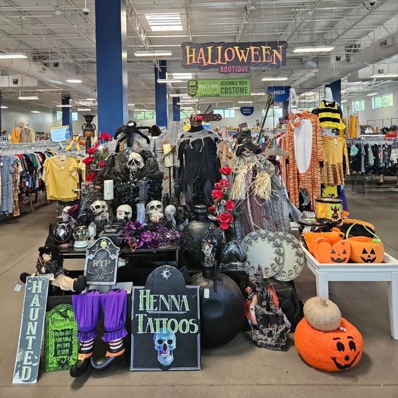 DIY Halloween Culture Encourages Thrift Stores to Embrace Spooky Displays