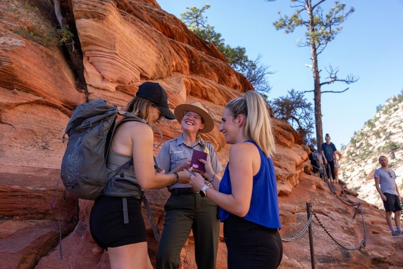 Zion National Park crowding and shuttle etiquette
