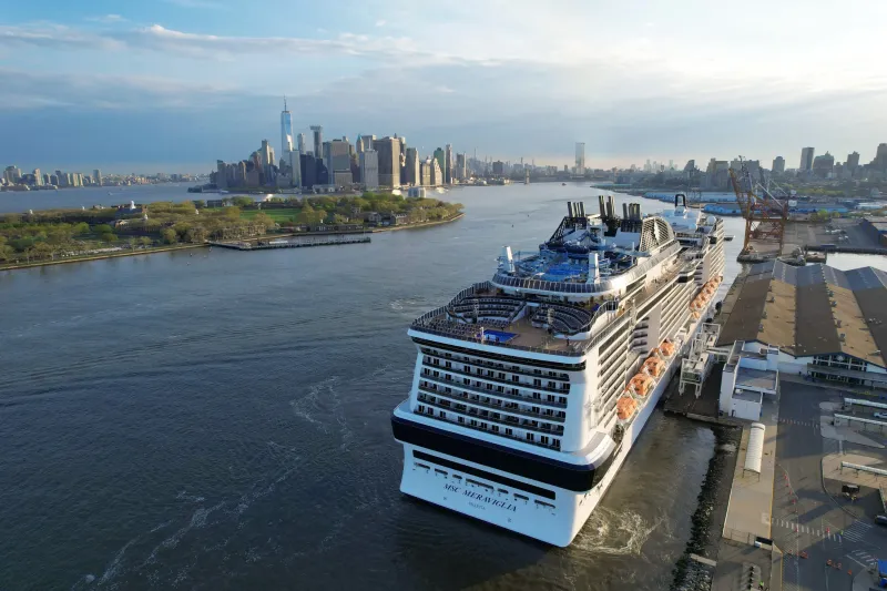How Cruise Tourism Arrived in New York Harbor