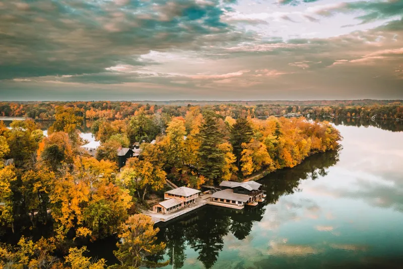 A Hidden Island Retreat in the Northwoods