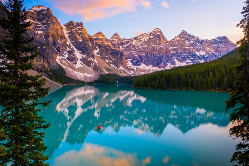 The Turquoise Lakes Of Banff And Jasper